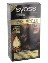 Syoss Oleo Intense Coloration 5-86 Sweet Brown 3 balení (3 x 1 kus) Barva na vlasy Naty Shop Zlatohnědá 1 kus (1 balení)