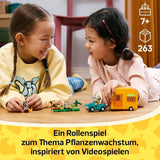 LEGO Animal Crossing Gerd's Caravan & Garden Role Play Set Hračka do auta pro děti 7leté dívky a chlapce Dárková videohra Hračka s figurkami zvířat 77054 Stavebnice Besuche den LEGO-Store