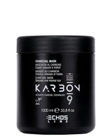 Echosline Karbon 9 Organic Vegan Charcoal Mask (1000 ml) Naty Shop Hair Mask Výchozí název