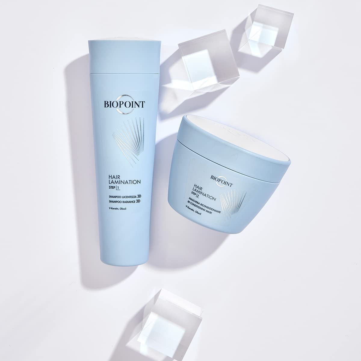 Laminace vlasů Krok 2, Repair Mask 200 ml, 6,7 Fl Oz Made in Italy Maska na vlasy Naty Shop