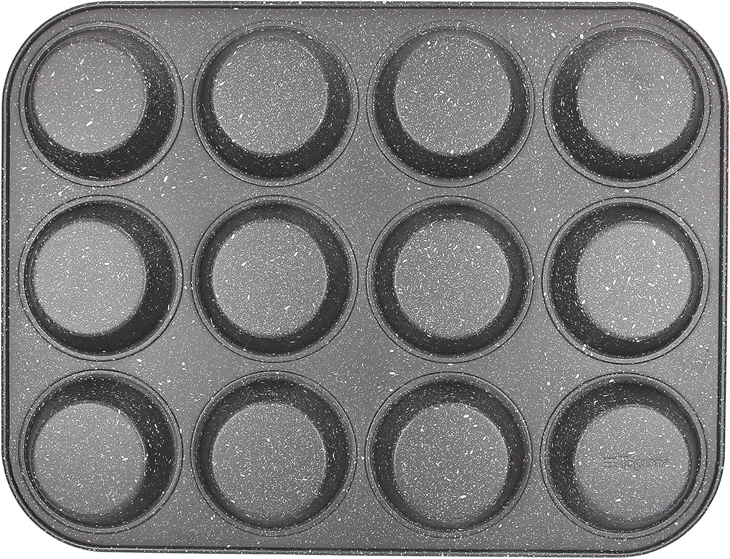 Pure Roq Muffinform Für 12 Muffiny, Aluminium, Schwarz Formy a pečící plechy Naty Shop