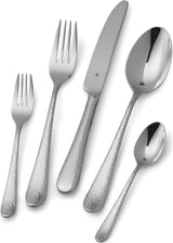 Sada příborů WMF Sitello pro 6 osob, Cromargan, sada příborů 30 kusů, monoblokové nože Kitchen Naty Shop