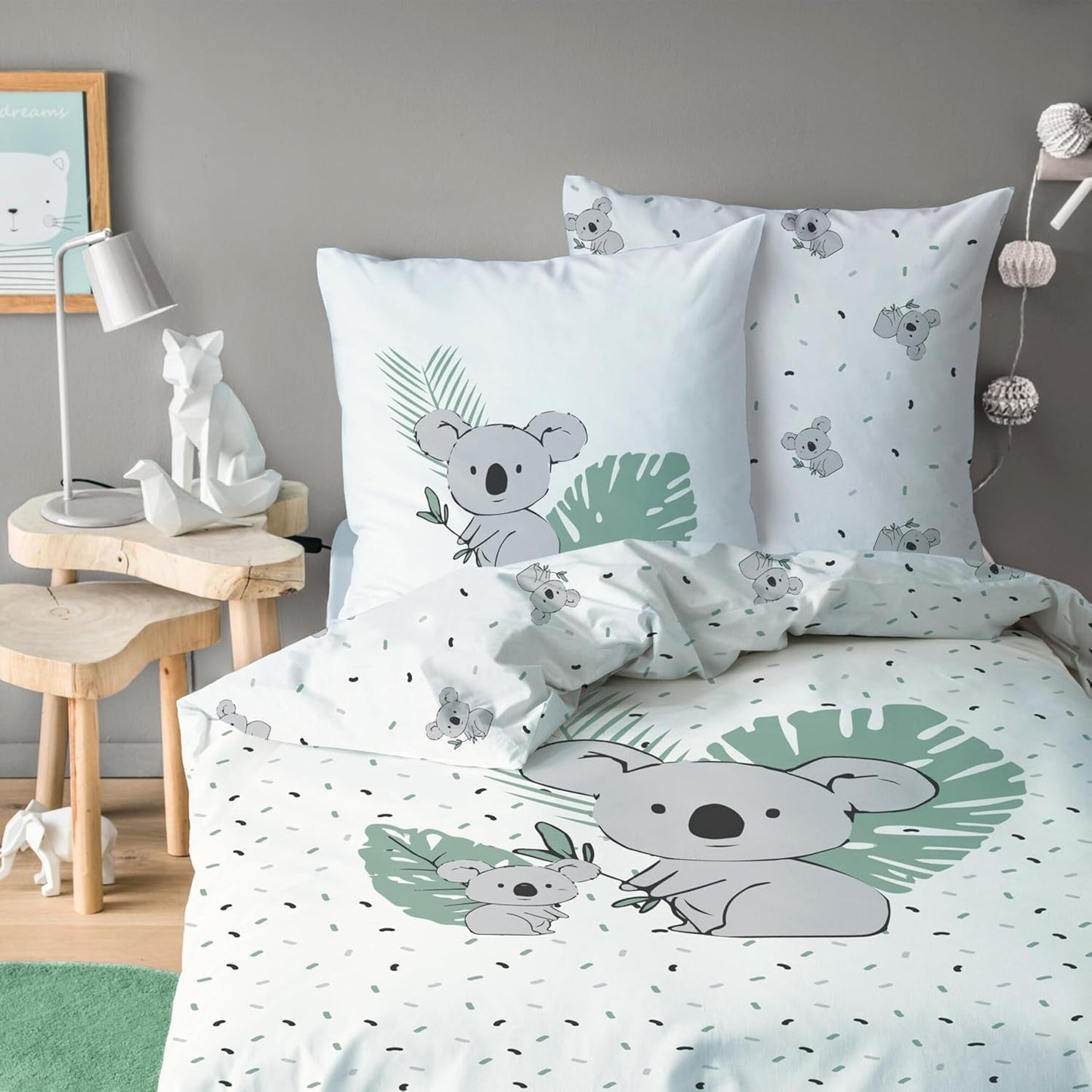 Dětské povlečení, medvídek koala, unisex, 100% bavlna Povlečení - dětské Naty Shop