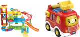 Vtech TUT TUT Baby Flitzer - Parkovací garáž, barevné, 66,6 x 75,3 x 45,1 cm & TUT TUT Baby Flitzer - Hasičské auto - autíčko s hudbou, světelným tlačítkem, zajímavými větami a zvuky Bebe Naty Shop Toys Výchozí název