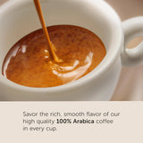 illy, Kaffee E.S.E. Podložky Einzeldosis CLASSICO, 100% Arabica s poznámkou von Orangenblüten und Jasmin, Sanfter Gesmack und Süßer Nachgeschmack, 1 Packung mit 18 compostierbaren kapselsn