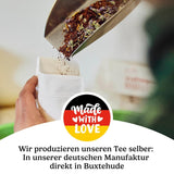 Organický čaj Yerba Maté Originální 1 kg sypaný čaj Maté s vysokým obsahem kofeinu Nepražené na vzduchu Sušené v laboratoři Testované listy maté balené v Německu Prvotřídní kvalita Gräfenhof