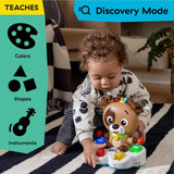 Hudební výuková hračka Baby Einstein, Drum & Learn Dean – multisenzorická hračka pro miminko, 2 herní režimy, barvy, tvary a nástroje, 50+ zvuků, od 6 měsíců Hračky pro miminka Naty Shop