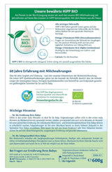 Pokračovací mléko HiPP 2 Bio (4 x 600 g), po 6 měsících, s Omega-3 (DHA, ALA), vápníkem a snadno připravitelným organickým škrobem, nejlepší BIO kvality