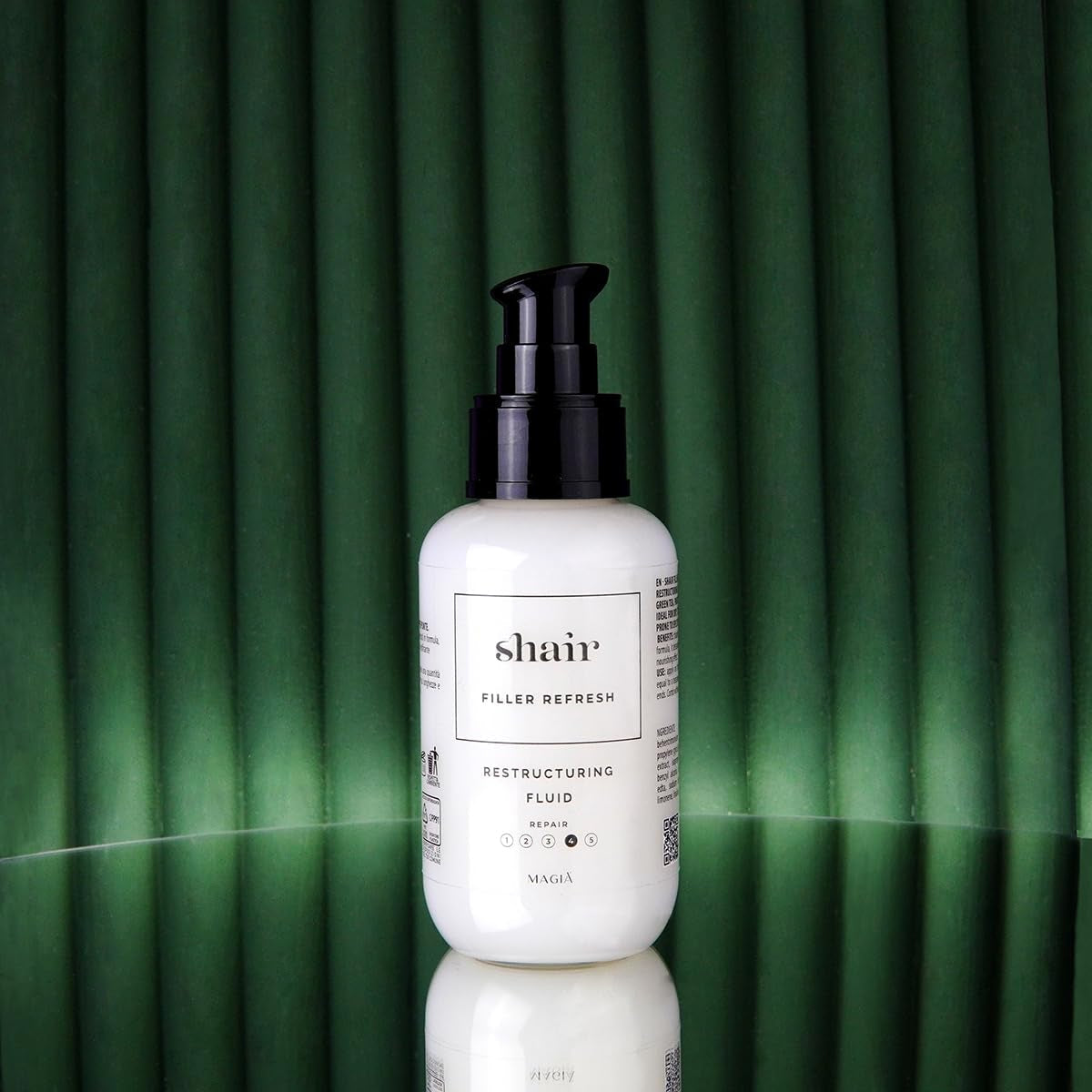 Shair Filler Refresh: restrukturalizační fluid, revitalizační, povzbuzující, hedvábný, rozčesávací, pro matné, suché, ošetřené, roztřepené konečky vlasů Produkty na rozčesávání vlasů Naty Shop