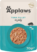 Applaws Cat Pouch Filet z tuňáka v želé 1x (16x70g)