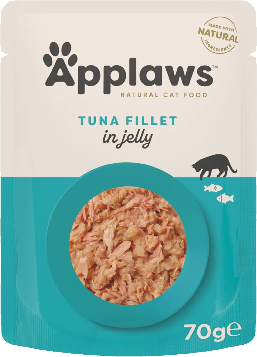 Applaws Cat Pouch Filet z tuňáka v želé 1x (16x70g)