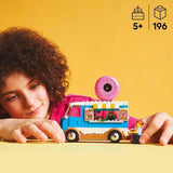 LEGO City Donut Truck - Hrací náklaďák s jídlem se 2 minifigurkami policistů - Stavebnice pro chlapce a dívky ve věku 5+ - Tip na narozeninový dárek a dárek k svátku 60452 Stavebnice Besuche den LEGO-Store