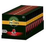 Kaffeekapseln Lungo Classico, Intensität 6 von 12, 10 x 20 Getränke & Kaffeekapseln Espresso Intenso, Intensität 10 von 12, 200 Nespresso®* kompatibilní Kapseln, 10 x 20 Getränke