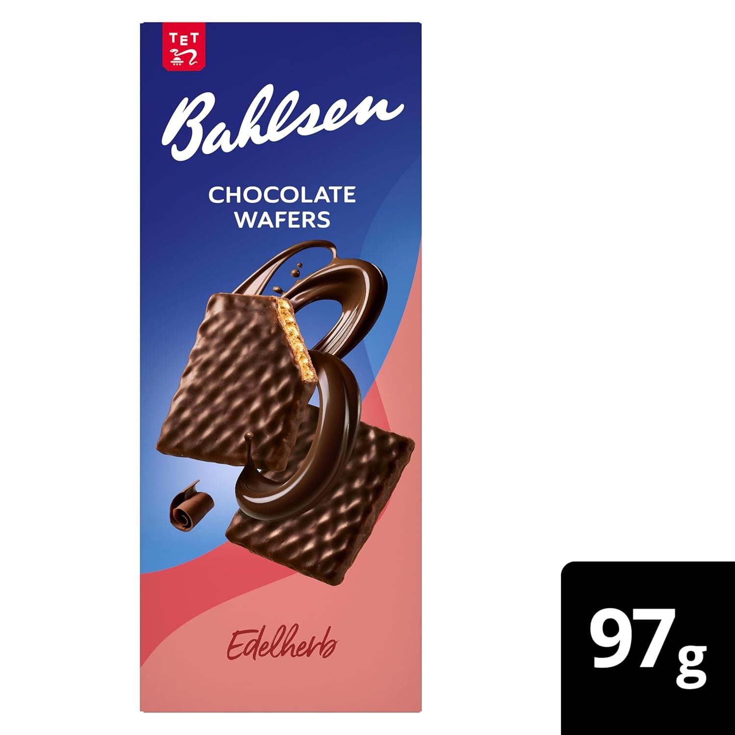 BAHLSEN Edelherb čokoládové oplatky - Edelherb čokoládové oplatky (1 x 97 g)