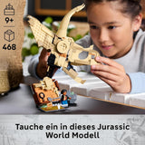 LEGO Jurassic World Dinosaur Fossils: Model lebky Triceratopse, hračka dinosaura pro kluky a dívky od 9 let, dárek pro děti a fanoušky Jurský svět 76969 Stavebnice Besuche den LEGO-Store