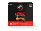 Caffè Vergnano 1882 - Èspresso kompostovatelné kaffeekapseln, kompatibilní s Nespresso, Cremoso (krémové) - Packung Enthält 100 Kapseln