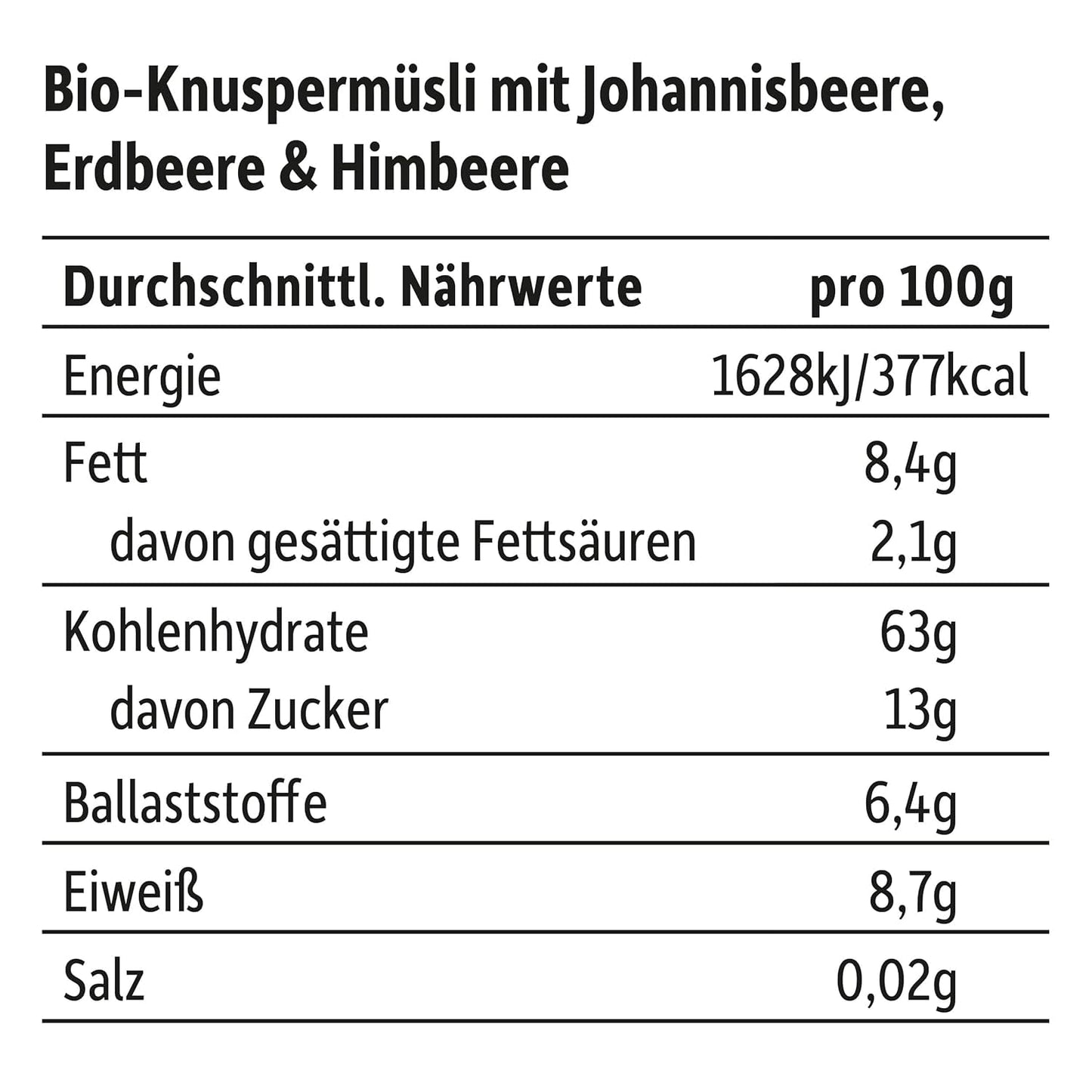FRECHE FREUNDE Bio snídaňové müsli Edda's Berry Křupavá müsli směs pro školáky s lyofilizovanými jahodami Vegan 6 balení (6 x 280 g)
