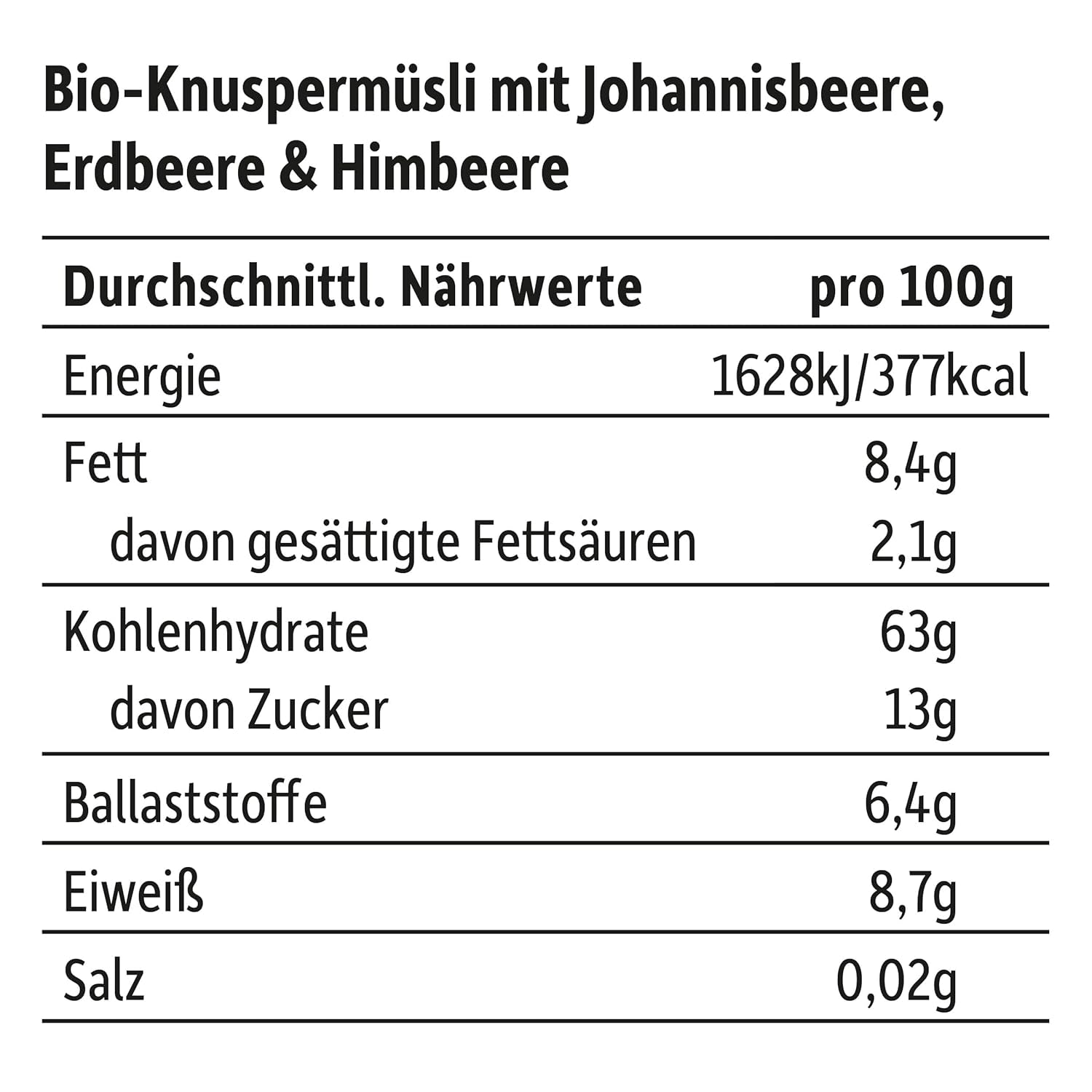 FRECHE FREUNDE Bio snídaňové müsli Edda's Berry Křupavá müsli směs pro školáky s lyofilizovanými jahodami Vegan 6 balení (6 x 280 g)