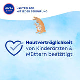 NIVEA BABY Soft & Cream Feuchttücher, Baby Feuchttücher Zur Sanften Reinigung Empfindlicher Babyhaut, Hypoalergen Feuchttücher Für Babies Mit Mandelöl Und Vitaminen (4 X 57 Stück) Naty Shop