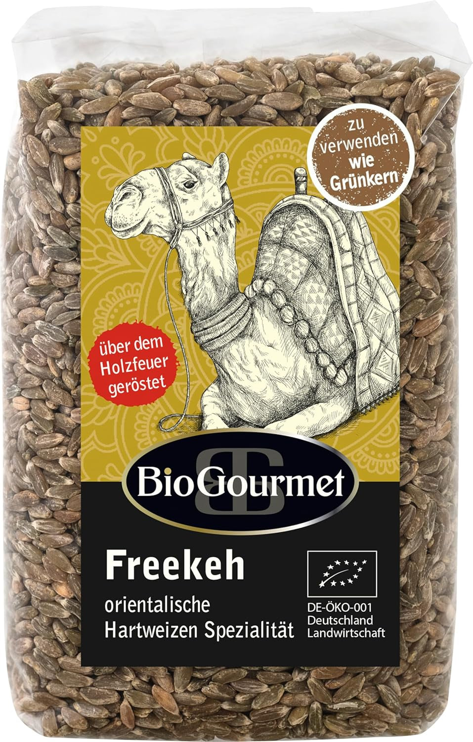 BioGourmet Freekeh, zelená pšenice 1 x 500g sáček – BIO