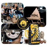 Doppio Cream & Flavor 1KG | Kávová zrna 80% Arabica a 20% Robusta | s tóny kakaa, ořechů a karamelu | Čerstvé a středně propečené, nízká kyselost | na espresso | Modrá káva Orca