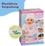BABY Born Annabell 43 cm - Měkká panenka se 7 elektronickými funkcemi a zvukem - Vhodné pro děti od 3 let - Panenka obsahuje příslušenství - Vyžaduje baterie