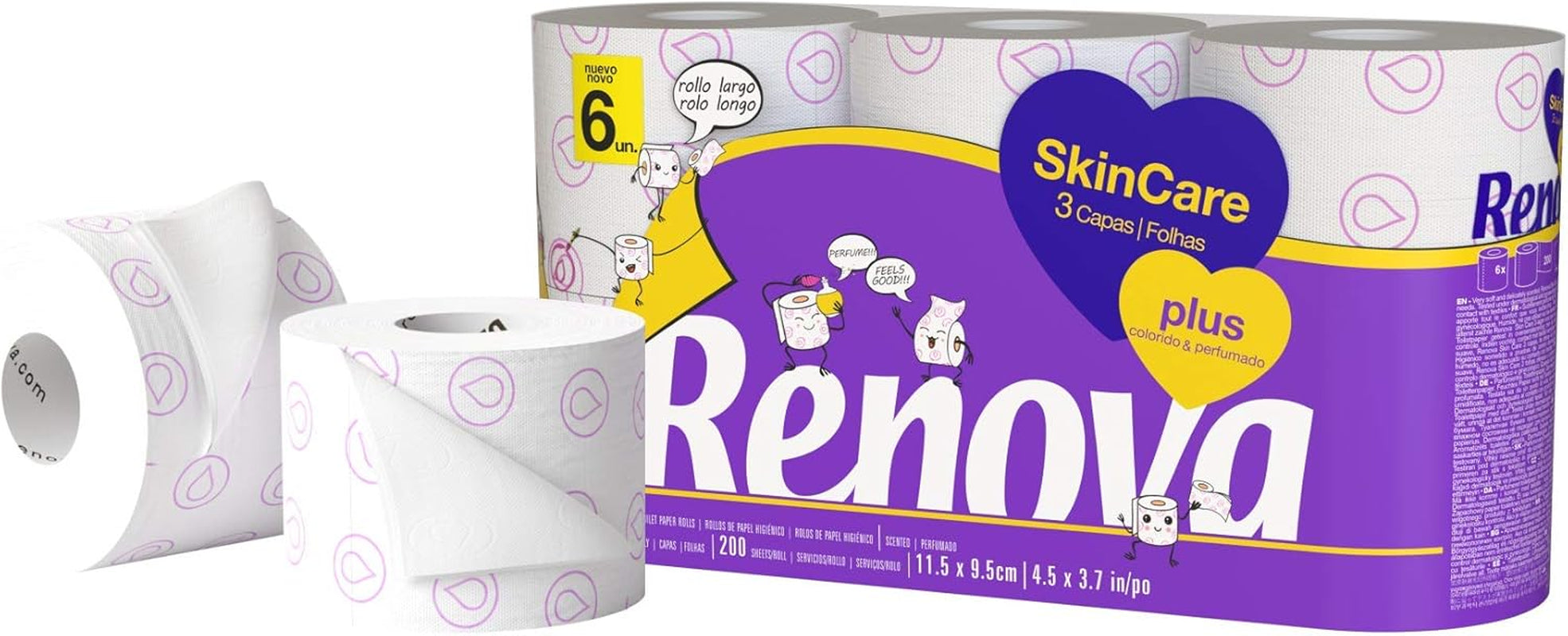 FORNOR RENOVA 67125 RENOVA PÉČE O PLEŤ VONĚNÁ TOALETNÍM PAPÍREM