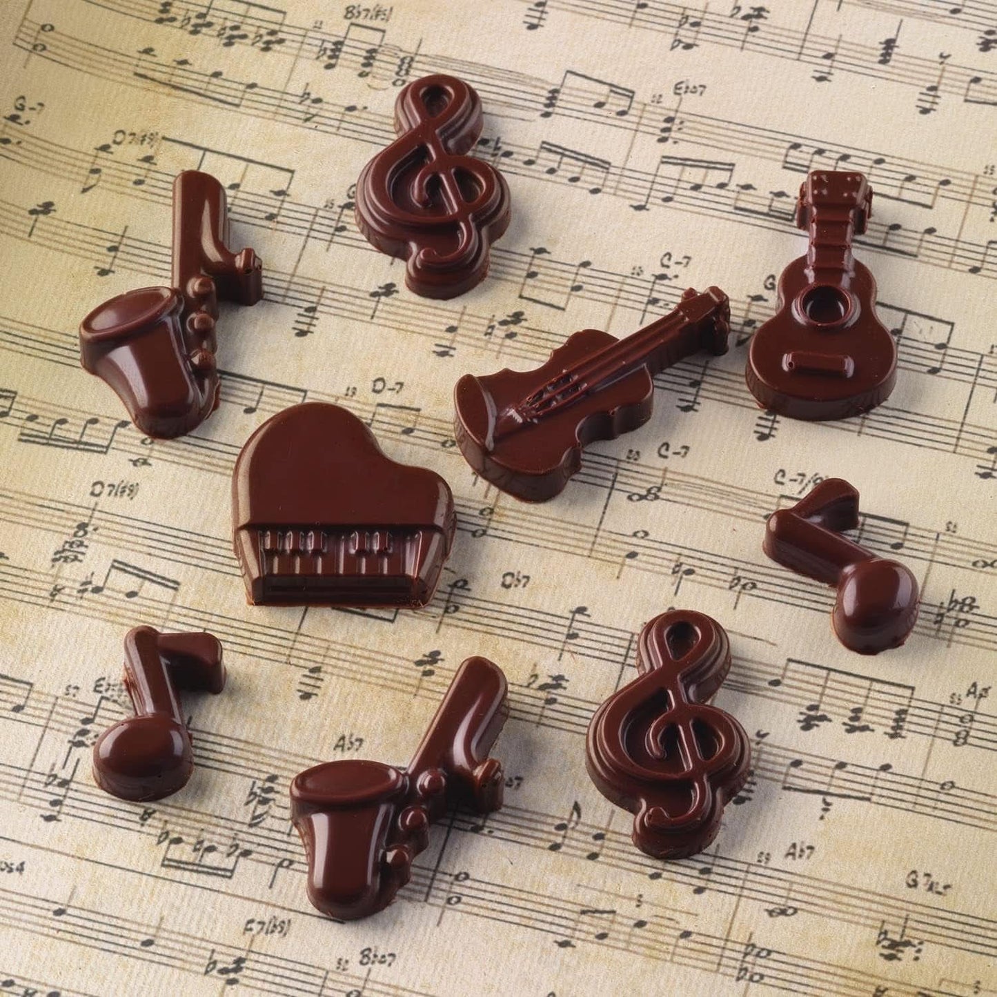 Silikomart Choco Melody SCG 43 Kitchen Naty Shop