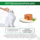 Gourmet Nature's Creations Heart Sauce Mousse Mokré krmivo pro kočky, bohaté na kuře, balení 12 ks (12 x 85 g)