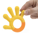 Nuby - 3stupňové kousací kroužky - 3 kousací kroužky pro stimulaci dásní a úlevu od bolesti prořezávání - Hračka na kousání pro miminka - Bez BPA - 3+ měsíce