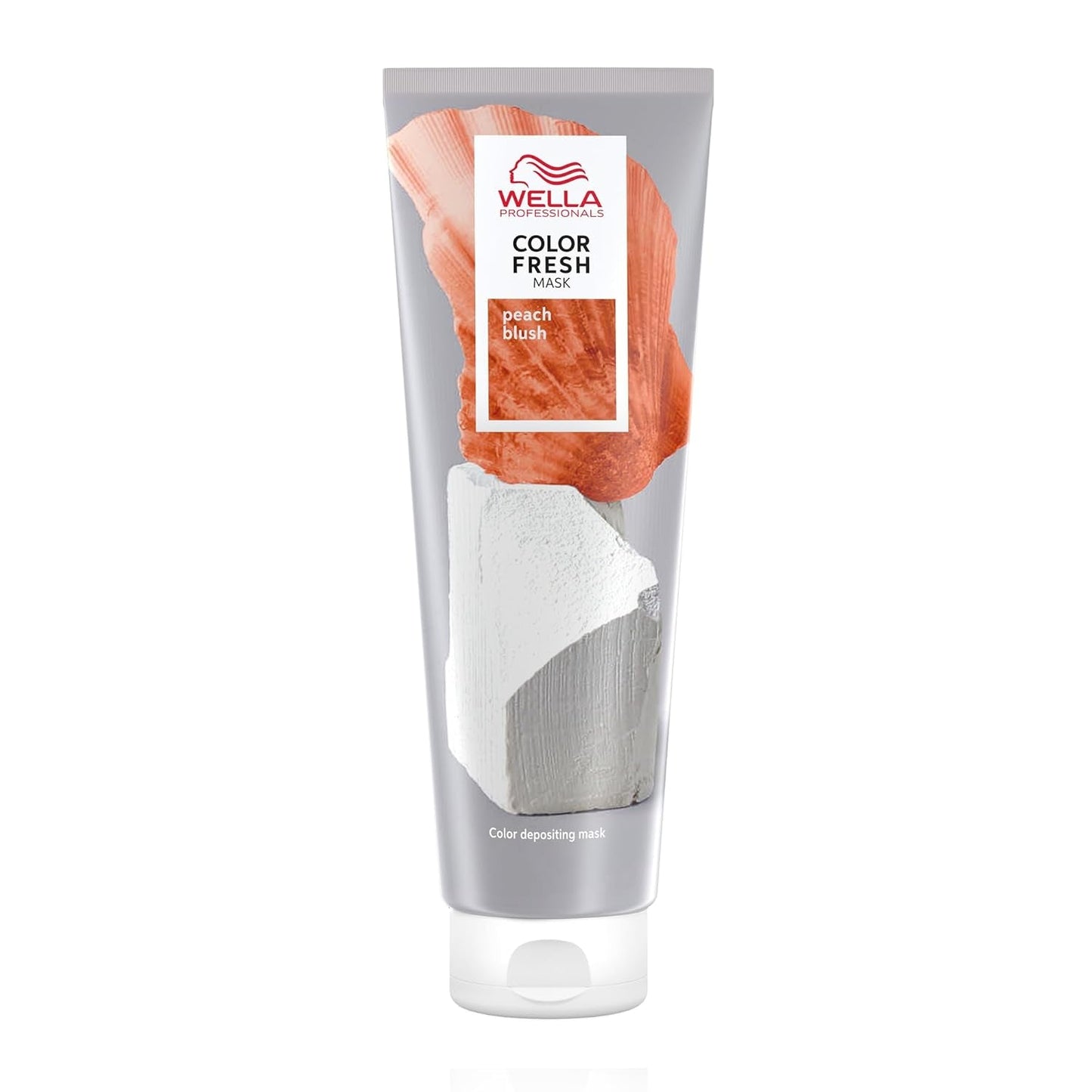 Wella Professionals Color Fresh Mask Peach Blush - vlasová kúra pro revitalizaci a změnu barvy vlasů - výživný odstín s avokádovým olejem - pro blond a zesvětlené vlasy - 150 ml Naty Shop Hair Mask Výchozí název
