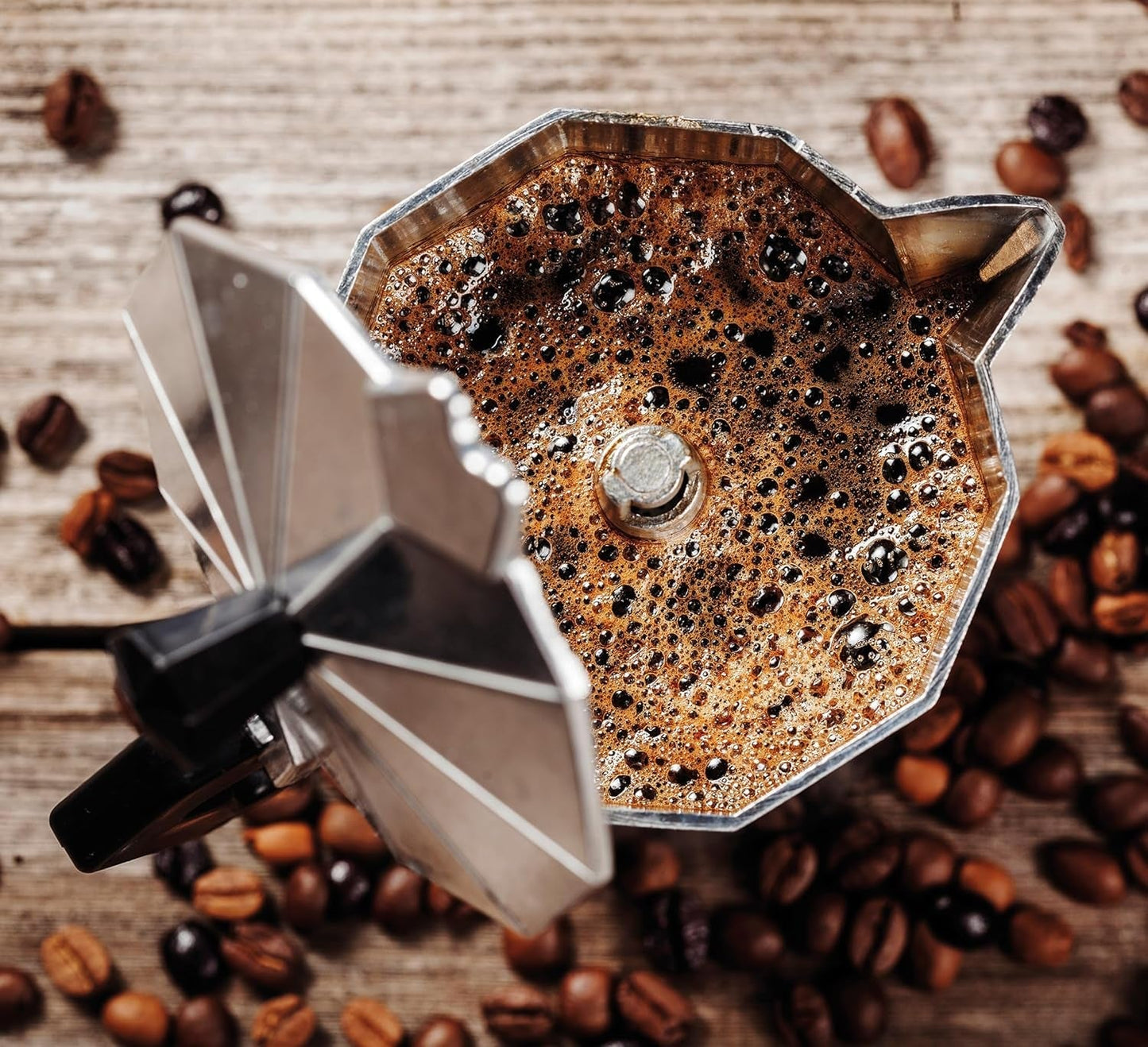 Cilio Classico espresso kávovar na 6 šálků | elektrický 480W | Ø 11,5 cm Výška: 25 cm | hliník | červená | integrovaná varná deska | s funkcí udržení tepla a redukčním filtrem | na cestování nebo kempování