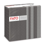 Fato - Suché papírové ubrousky, vzduchem kladené, textilní efekt, balení 50 ks ubrousků, 40X40 složené na 4 formáty, dekor Tropicana