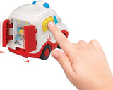 Vtech TUT TUT Baby Flitzer - Ambulance - Autíčko s hudbou, světelným tlačítkem, zajímavými větami a zvuky - Pro děti ve věku 1-5 let, 8,8 x 5,5 x 7 cm Bebe Toys Naty Shop