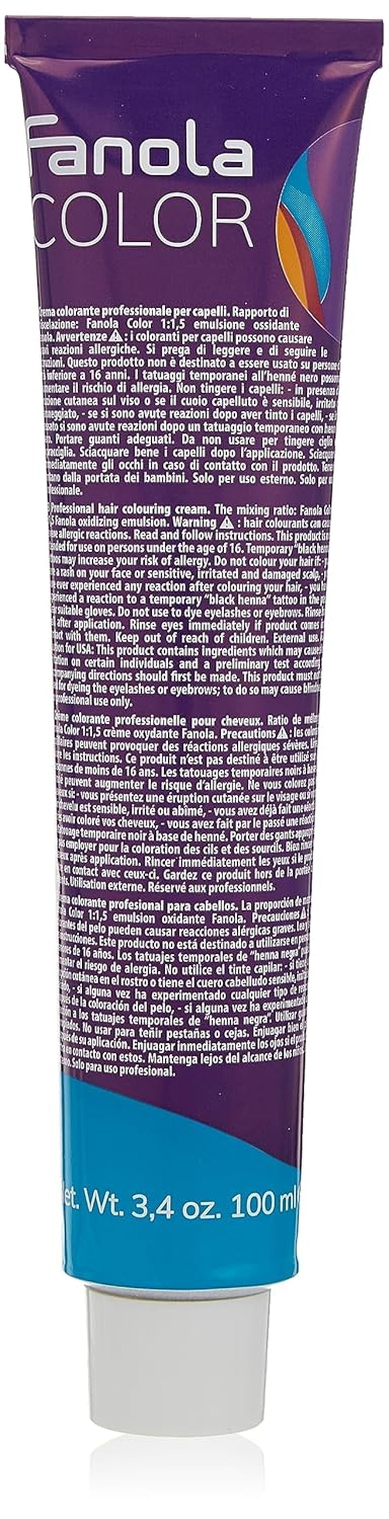 Fanola crema colore Barvicí krém 7.0 Blond, 100 ml