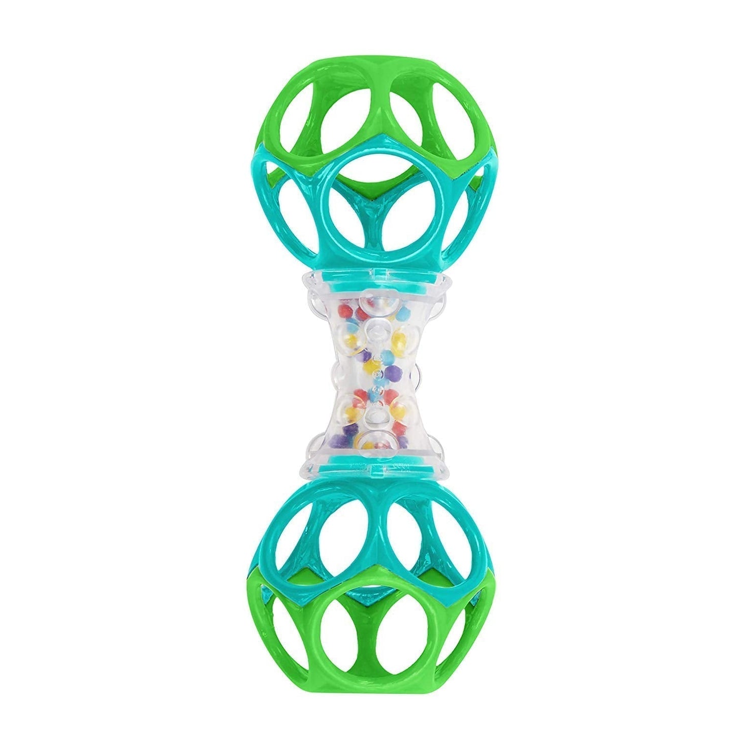 Fehn Chobotnice Activity Toy - Hračka motorických dovedností pro miminka do kočárku a Bright Starts, Oball, Chrastítko s míčky na chůzi, Interaktivní hračka Bebe Toys Naty Shop