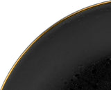 CreaTable, 22699, Industrial Gold BLACK Series, 16dílná sada nádobí pro 4, Porcelánová kombinovaná služba, Vhodné do myčky a mikrovlnné trouby, Kvalitní výroba