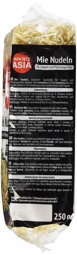 BONASIA Mie nudle, ohne Ei, 250 g