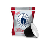 Caffè Borbone Respresso, Rote Kaffeemischung - 50 Kapseln - Kompatibilní s Nespresso®* Haushalts-Espressomaschinen