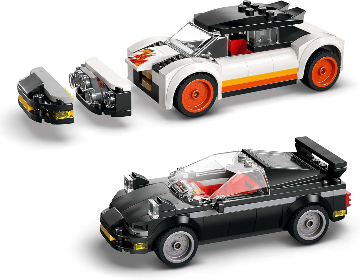 LEGO City vrakoviště s auty - hračka s lisem na šrot a jeřábem, 2 autíčka, 4 fungující minifigurky a kancelářská budova - narozeninové dárky pro chlapce a dívky od 8 let 60472 Stavebnice Besuche den LEGO-Store