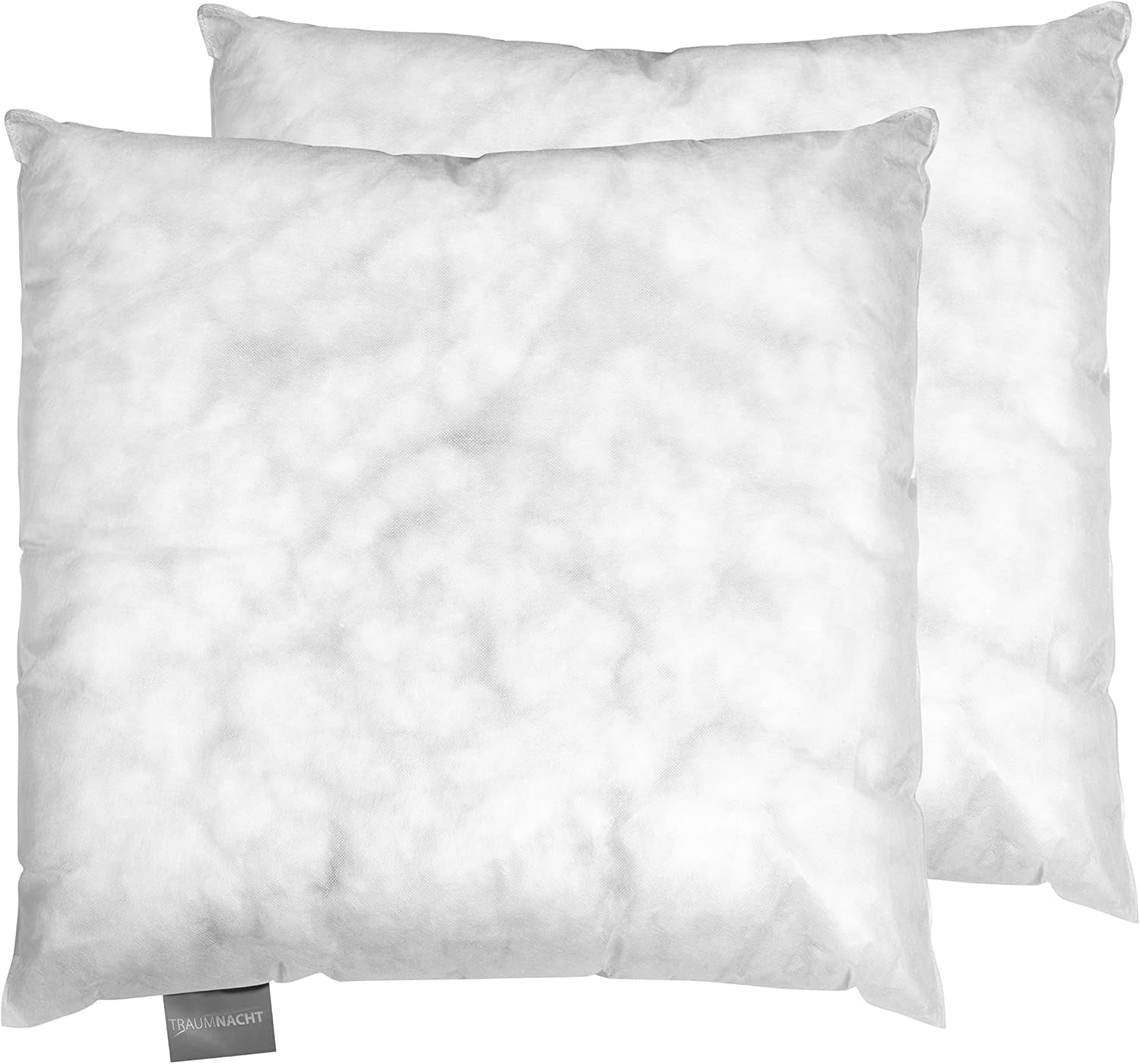 Traumnacht Green Basic Pillow Set sestávající ze dvou polštářů 80 X 80 Cm, certifikováno Oeko-Tex, vyrobeno podle německého standardu kvality Naty Shop standardní polštáře