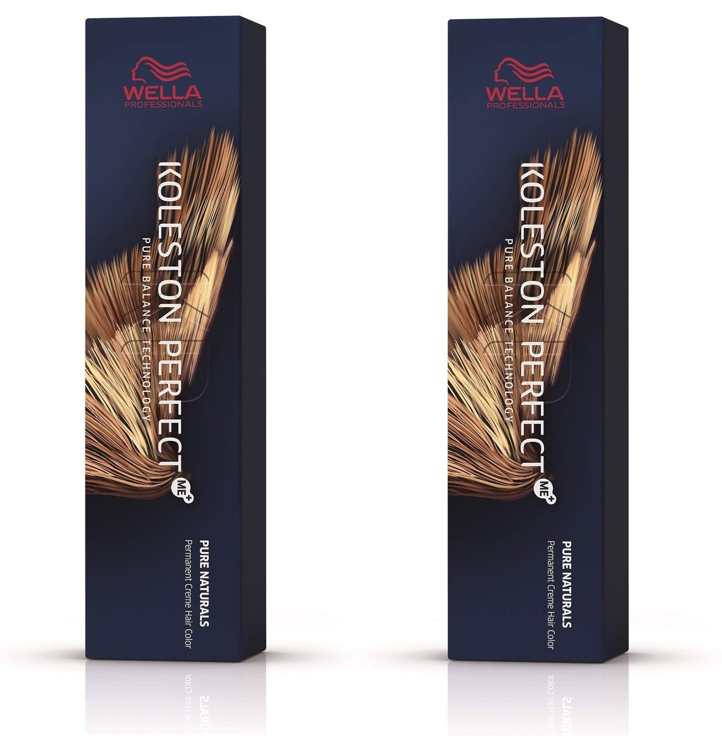 Wella Professionals Wella Koleston Perfect ME KP Pure Naturals 5/00 světle hnědá Natural Intense, balení 2 ks Barva na vlasy Naty Shop Brown, bílá 60 ml (balení 2 ks)