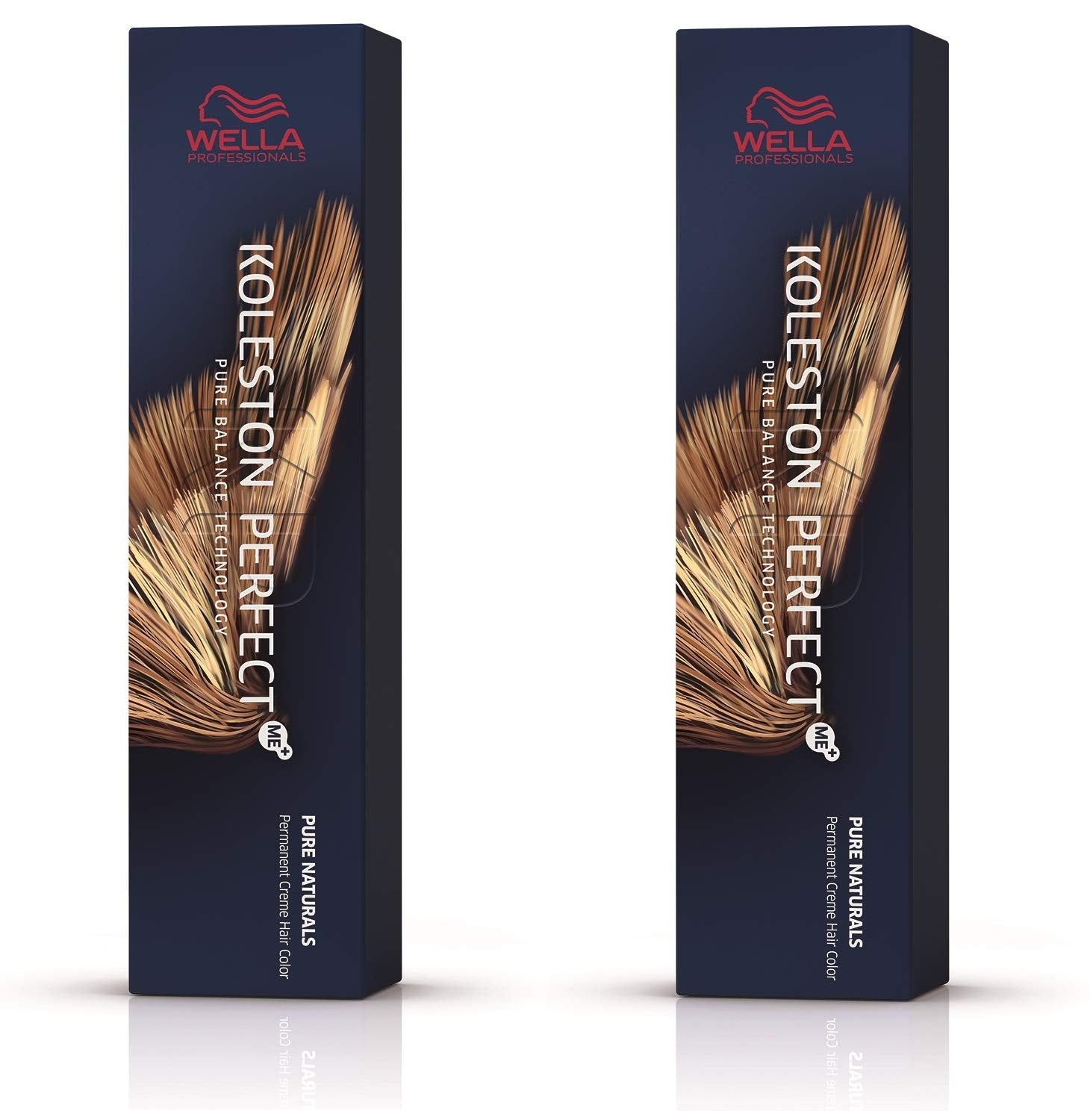 Wella Professionals Wella Koleston Perfect ME KP Pure Naturals 5/00 světle hnědá Natural Intense, balení 2 ks Barva na vlasy Naty Shop Brown, bílá 60 ml (balení 2 ks)