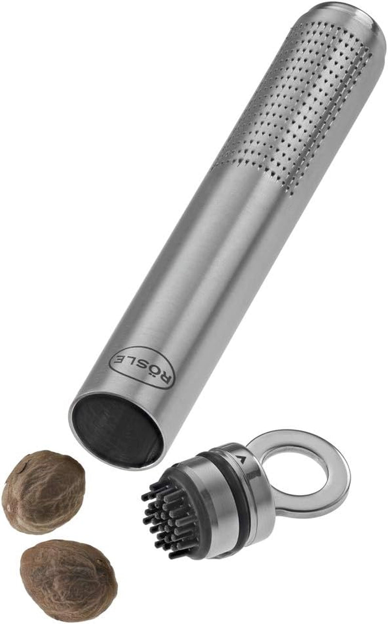 RÖSLE Mlýnek na muškátový oříšek, nerezová ocel 18/10 Peeler Naty Shop