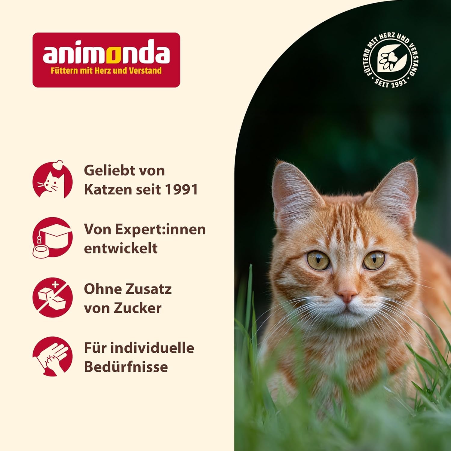 animonda Carny Adult Single Protein Pure Chicken (6 x 400 g), vlhké krmivo pro dospělé kočky s jediným zdrojem bílkovin, vlhké krmivo pro dospělé kočky, bez obilovin a cukru