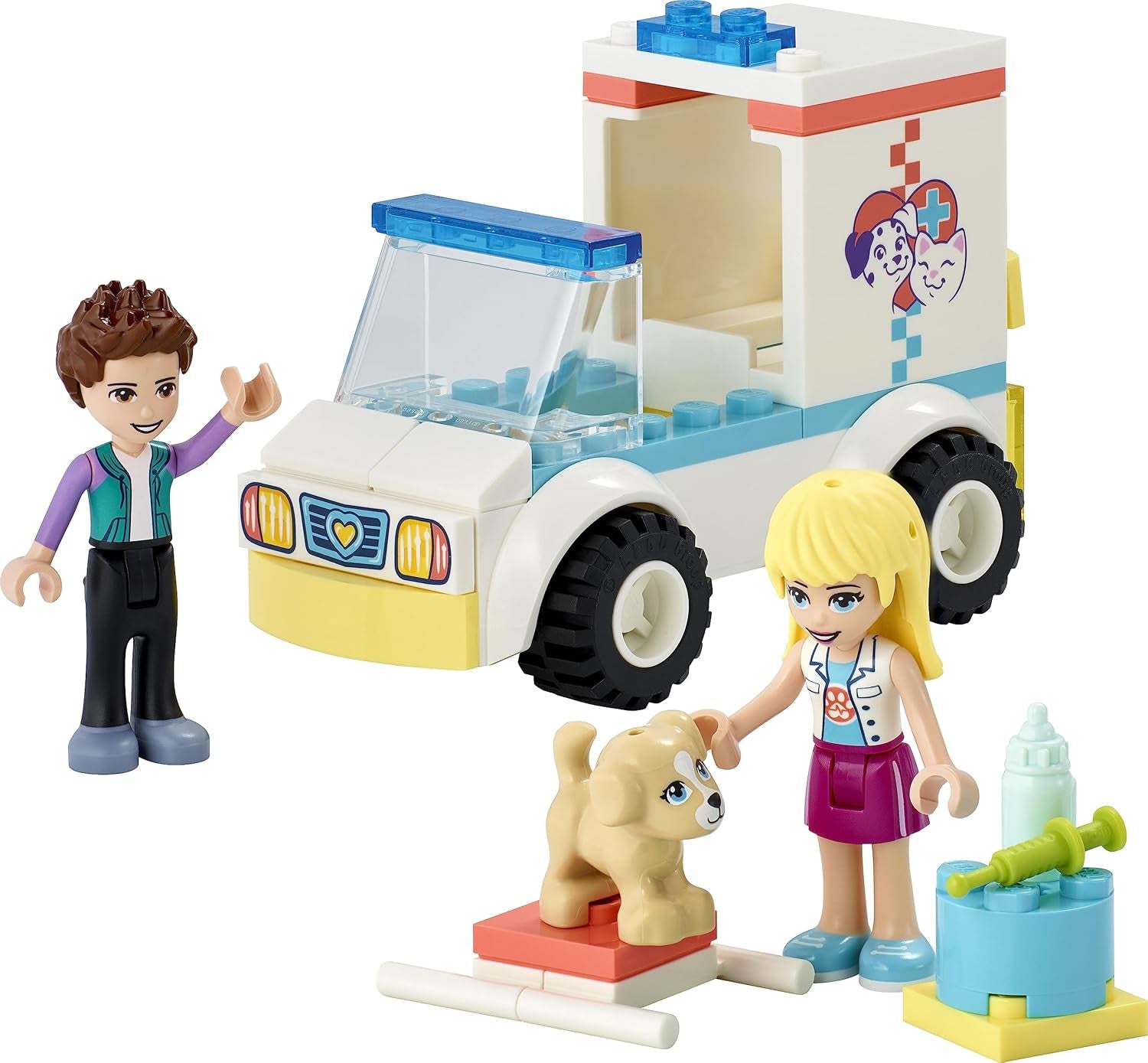 LEGO 41694 Animal Rescue Van Friends Stavebnice Besuche den LEGO-Store