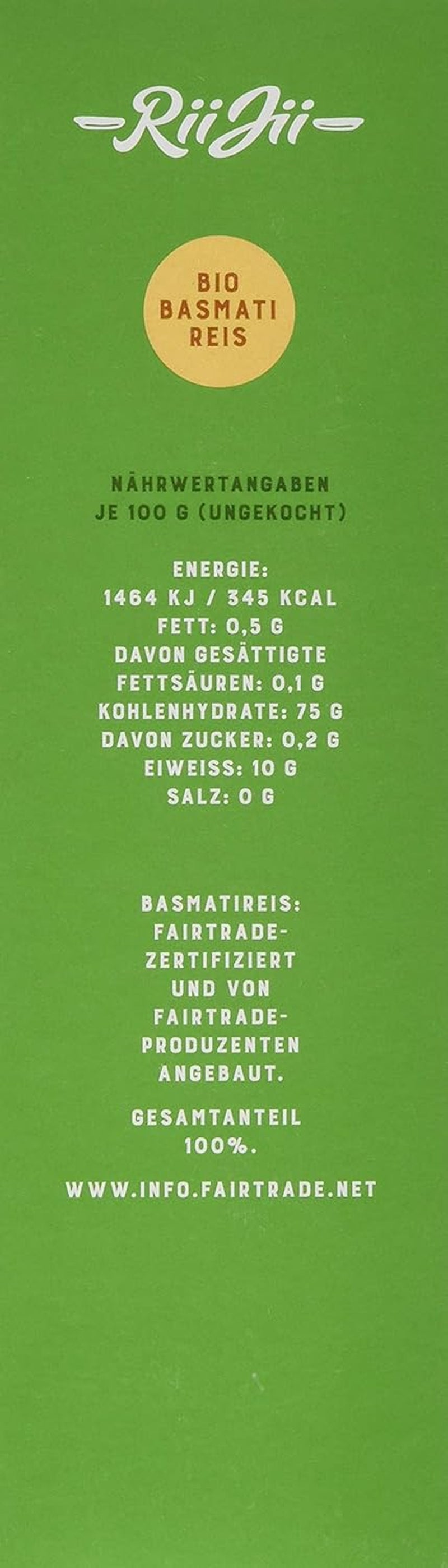 Taraori bílá bio rýže Basmati, FairTrade Naturland, 500 g