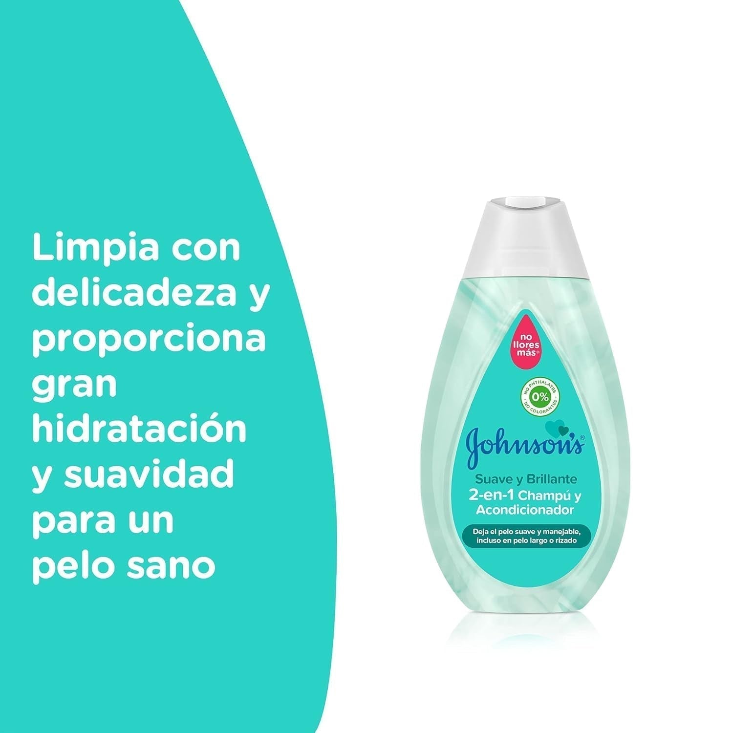 Baby Champú + Acondicionador Suave Y Brillante 500 ml Děti - Koupel a péče o pleť Naty Shop