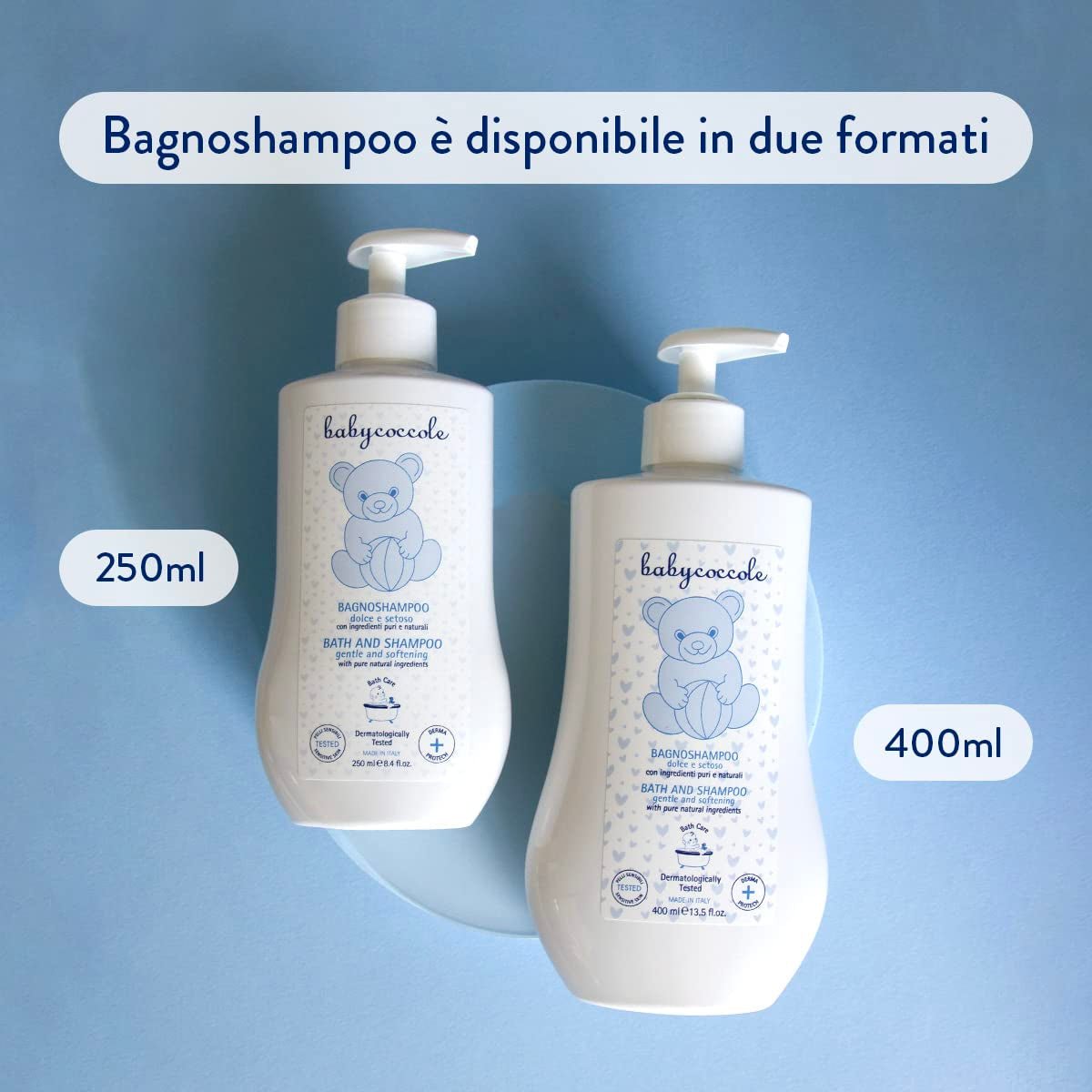Babycoccole šampon do koupele pro kojence a děti, s výtažky z lotosového květu a přírodními složkami, pro citlivou pokožku, 250 ml Děti - Koupel a péče o pleť Naty Shop