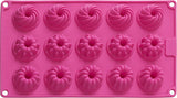 Birkmann, Easy Baking, Donutblech, Backform Für 6 Donuts, Mit Hochwertiger Antihaftbeschichtung, Ø 9 Cm, Mit Rezept, 881631 Formy a plechy na pečení Naty Shop 15Er Gugelhupfform
